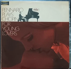 Pennario Plays Chopin For Young Lovers - 1966 LP disco y portada en muy buen estado - Imagen 1 de 3