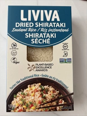 Arroz instantáneo Shirataki seco Liviva Foto 1 de 2