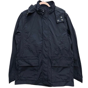 Chaqueta de algodón de nailon ligera GAP azul marino talla grande - Imagen 1 de 16