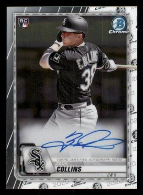 2020 Bowman Chrome Rookie AUTO #CRAZC Zack Collins - Image 1 of 2