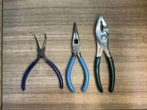 3 Stück USA Cushion Grip-Diamant H16, Channellock N-Nose 326, Klein Bent Nose - Bild 1 von 13