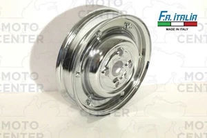 CERCHIO CROMATO CHIUSO 2,75 x 9" RUOTA PIENA PIAGGIO VESPA 50 N V5A1T - VESPA 5 - Picture 1 of 1