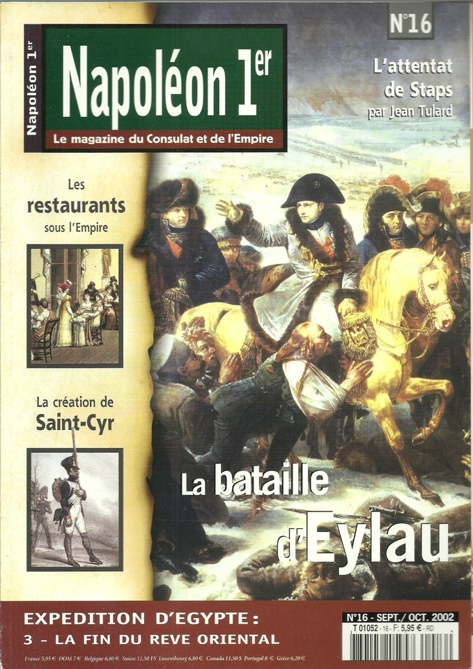 Napoléon 1er le magazine du consulat et de l'empire n°16 EYLAU - Photo 1/1