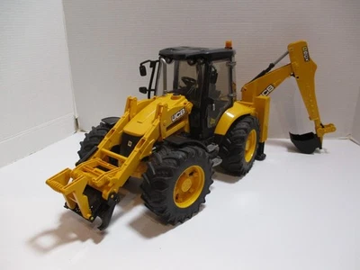 Bruder Backhoe Loader JCB 5CX 2013 Construction Toy 2292/01 For Parts or Repair - Image 1 of 4