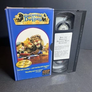 Between the Lions, PBS Kids Reading VHS - “Double O-OO” Sound “Baboon’s Balloon” - Picture 1 of 2