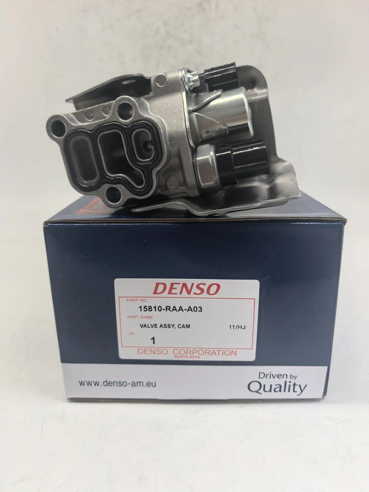 15810-RAA-A03 For HONDA ACURA VTEC SOLENOID SPOOL VALVE W/GASKET NIB Denso Foto 1 de 4