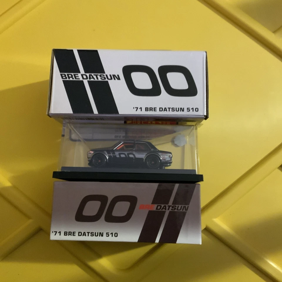 2024 风火轮红线俱乐部 RLC '71 BRE Datsun 510 - 阴影铬色   — 第 1/1 张图片