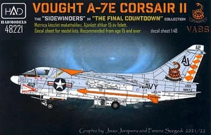 Hungarian Aero Decals 1/48 A-7E CORSAIR II "Sidewinders" The Fiinal Countdown - Picture 1 of 4