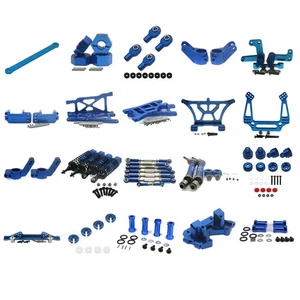 Alloy Upgraded Parts Hop-ups Dark Blue For RC 1-10 Traxxas Slash 2WD US Shipping - Picture 1 of 56