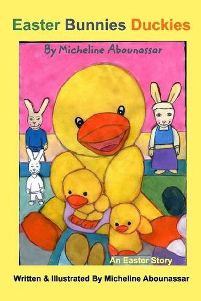 Libro de bolsillo Easter Bunnies Duckies de Micheline Abounassar Foto 1 de 1