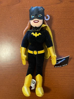 Bolso de frijoles Warner Bros. Batgirl 10 pulgadas de alto vintage con etiquetas Foto 1 de 4