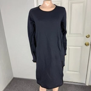 Vestido para mujer Byborre M tejido algodón mezcla nailon manga larga bolsillos F22 - Imagen 1 de 7
