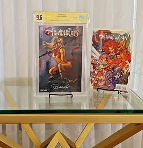 CBCS SS 9.6 Thundercats #2 2024 VARIANT  3X Signed Shalvey, Moss, Lucio Parrillo - Picture 1 of 7