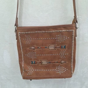 American Bling Handtasche Crossbody Nieten Southwest Western Handtasche Montana West - Bild 1 von 21