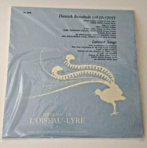 Dietrich Buxtehude (1637-1707) LP Record - Music of Buxtehude & Lutenist Songs - Picture 1 of 6