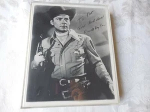 Russell Hayden Vintage Autógrafo Firmado Película Foto Vaquero Estrella de Cine del Oeste - Imagen 1 de 2