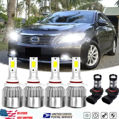 KIT 6x faros antiniebla LED para Toyota Camry 2002 2003 2004 2005 2006 Foto 1 de 4