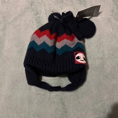 Primeras Impresiones Bebé Niño Sombrero+Guantes Talla 12-24 Meses Nuevo Con Etiquetas Foto 1 de 2