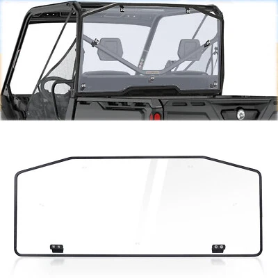 UTV Rear Windshield PC Back Window For Can-Am Defender HD5 HD7 HD8 HD9 HD10 MAX Foto 1 de 4