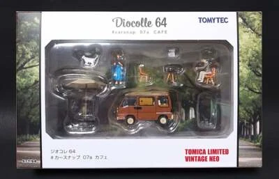 TOMICA TOMYTEC Diocolle 64 carsnap 07a CAFE 1/64 - Image 1 of 3