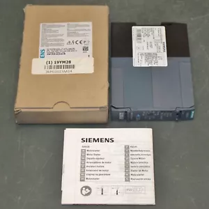 Siemens Magnetic Motor Starter 3RM10013AA14, 3 Pole, 0.5 A, 110-230V AC, 3RM1 - Picture 1 of 8