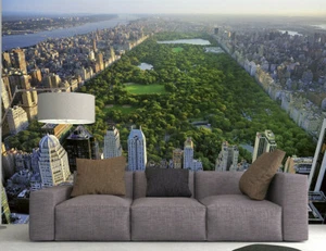CENTRAL PARK Mural 144x100" Removable Wallpaper NEW YORK Manhattan City View DIY - Picture 1 of 4