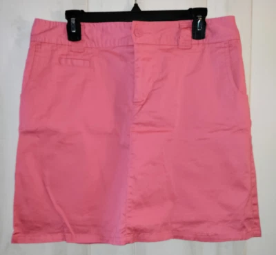 EXCELENTE PANTALÓN CORTO MUJER BLANCO CIERVO ELÁSTICO "ROSA BRILLANTE" ROSA CON BOLSILLOS TALLA 10 Foto 1 de 3