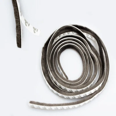 Bürstendichtung Dichtungsbürste Türbürste Tür Fenster selbstklebend Abdichtung - Bild 1 von 2