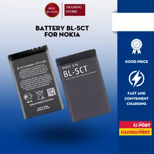 Battery BL-5CT For Nokia 5220 5220XM C6-01 C3-01 C3-01m C5-00i C5-00 C5-02 3720C - Picture 1 of 1