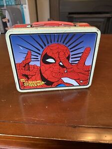 The Amazing Spiderman Vintage Mini Lunch Box Tin 1998