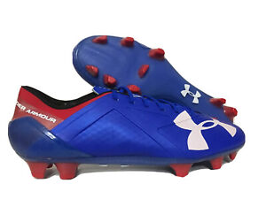 Under Armour Spotlight 2.0 FG Soccer Cleat USA White Red Team Royal 1272298-406