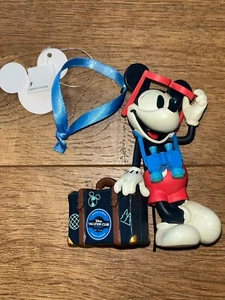 Disney World DVC Christmas Ornament Vacation Club Suitcase Mickey Mouse New 2022 - Picture 1 of 6