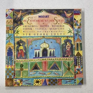 Wolfgang Amadeus Mozart DIE ENTFUHRUNG AUS DEM SERAIL Vinyl LP Record Box set - Imagen 1 de 2