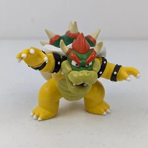 Bowser 2007 Super Mario Bros Nintendo 3.25" Action Figure Nintendo 64 King Koopa - Picture 1 of 6