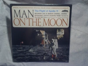 1969 MAN ON THE MOON-Flight Of Apollo 11 SEALED LP, 3004,Roy Neal NBC,armstrong - Picture 1 of 2