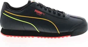 NEW MEN'S PUMA ROMA LAVA THROWBACK RUNNING/LIFESTYLE 388908-01 BLACK MULTI SZ 9 - Picture 1 of 9