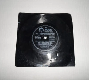 Mad Magazine Mystery Sound It's A Super-Spectacular Day Flexi-Disc 33 1/3 Record - Picture 1 of 5