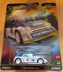 Hot Wheels Premium 2025 Hammer Drop MG Metro 1/64 auto pressofusa - Foto 1 di 2