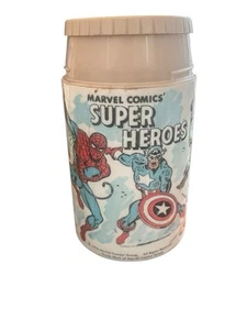 Termo lonchera Aladdin Marvel Comics 1976 Super Heroes - Imagen 1 de 4