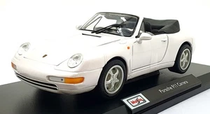 Maisto 1/18 Scale 46629 - Porsche 911 Carrera - Met. White - Picture 1 of 5