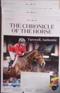 Lot of 3 Magazines Chronicle Of The Horse 2025 NEW - Bild 1 von 4