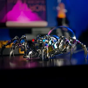 3D Metal Spider Puzzle DIY Kit w/ Plasma Lamp – Mechanical Model for Adults Gift - Picture 1 of 13