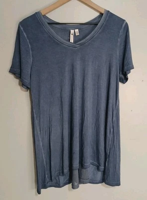 Camiseta Top Mujer Cable & Gauge Nueva con Etiquetas Talla L Deniblue Grunge Z29846 Transpirable L7 Foto 1 de 4