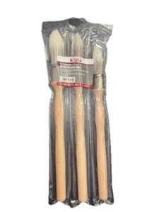 Kana Paint Brushes of 15, 18 21 mm for Oil Based Paints Round headed brush sets - Picture 1 of 1