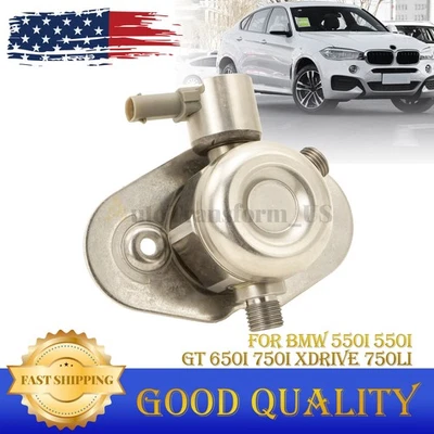 High Pressure Fuel Pump 13518604232 Fits BMW 550i 550i GT 650i 750i xDrive 750Li Foto 1 de 4