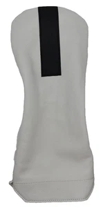 Winston Collection American Leather WHITE w 1 Stripe Black DRIVER Headcover - Picture 1 of 2