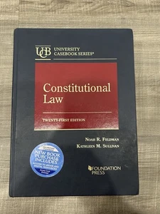 Verfassungsrecht von Feldman Sullivan 21. Ausgabe Universität Fallbuchreihe - Bild 1 von 11