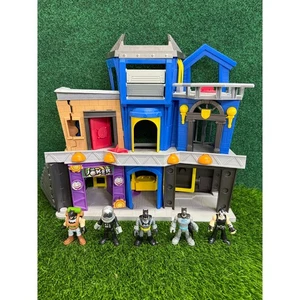  Imaginext Fisher Price DC Super Friends Batman Gotham City Joker Bank Juego - Imagen 1 de 8