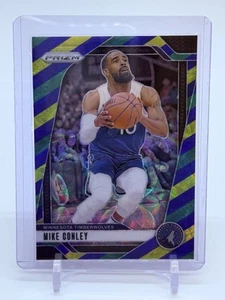 2024-25 Panini Prizm Choice Mike Conley #137 Blue Yellow & Green Timberwolves SP - Picture 1 of 2