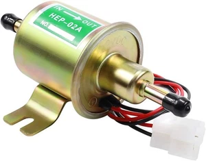 Electric Fuel Pump 12V Universal Low Pressure 12 Volt Transfer Inline Fuel... - Picture 1 of 6